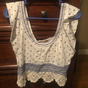 Free people crop top XS